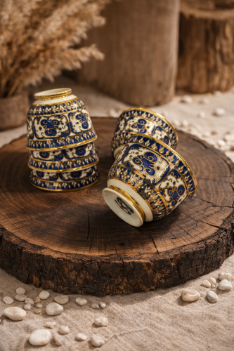 فناجيل  قهوه١٢ قطعه bone china