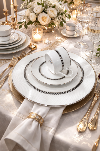 طقم سفره ١٢١ قطعه