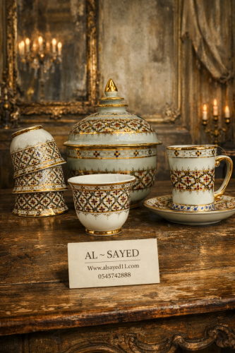 فناجيل قهوه تركيه ٦ قطعه