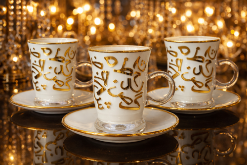 Polish crystal teapots, 6 pieces