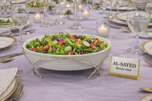 صحن تقديم كبير ٣٤ سم