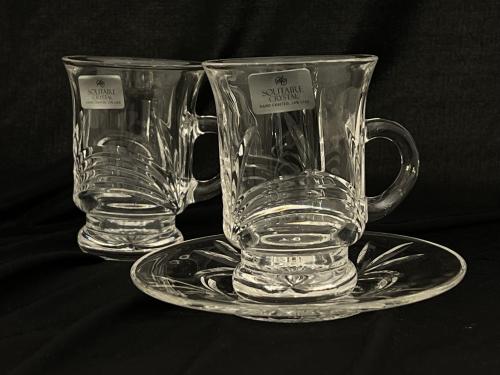 بيالات كريستال ٦ قطعه