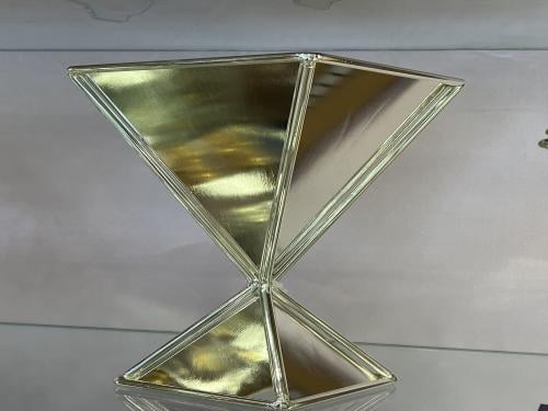 Silver incense burner, 26 cm long