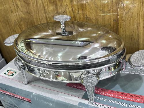 سخان طعام استل ٣ لتر