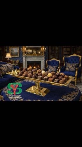 ستاند ذهبي طول ٥٠ سم