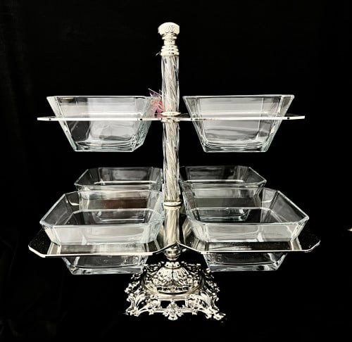 Glass movable stand