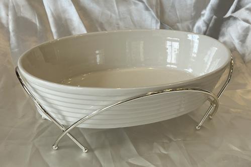 صحن تقديم وسط ٣٠ سم