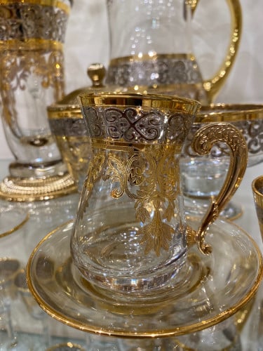 Crystal set 76 pieces