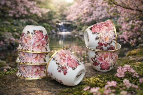 فناجيل بورسلان ١٢ حبه