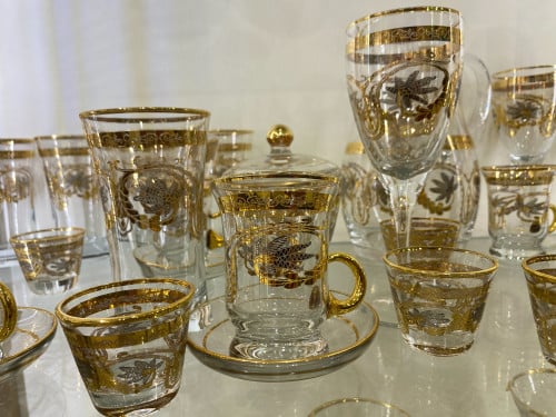 طقم كريستال 76 قطعه