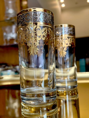 كاسات كريستال نقش ليزر 6