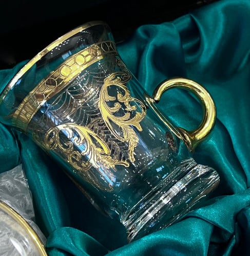 بيالات كريستال نقش ليزر 6