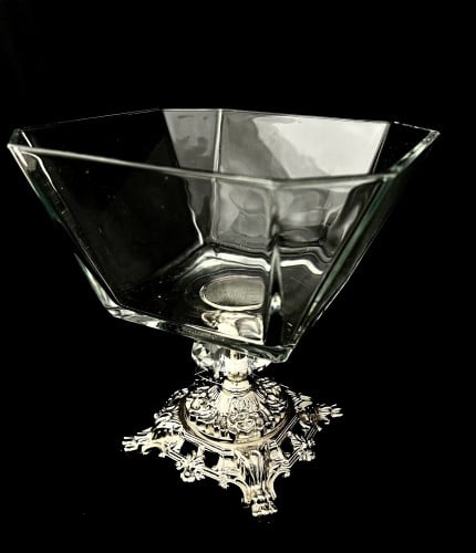 سله حلويات كريستال