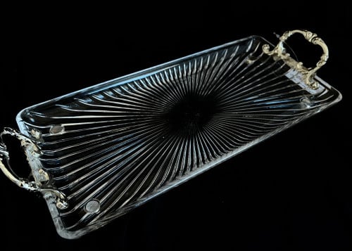 Turkish glass tray