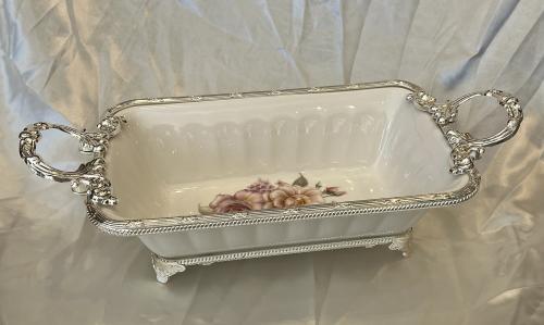 Large dessert plate, length 31 cm