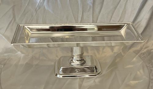 Silver stand, medium length 39 cm