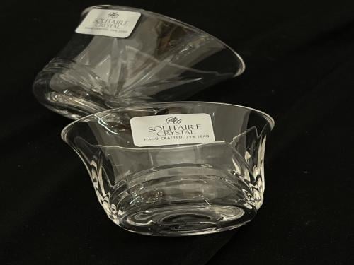 12-piece crystal cups