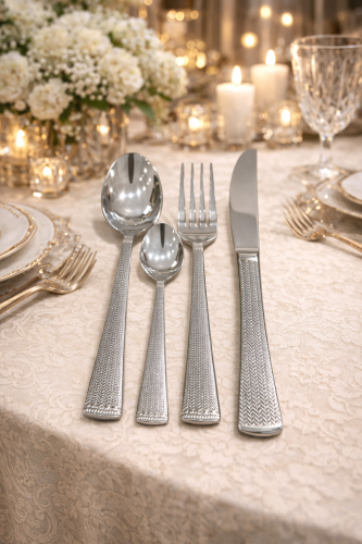 طقم ملاعق 72 قطعه استيل 18/10