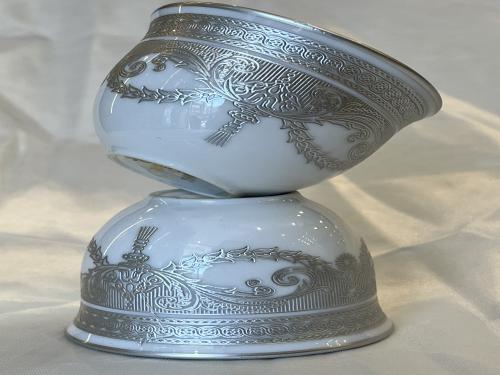 فناجيل بورسلان نقش ليزر ١٢ قطعه