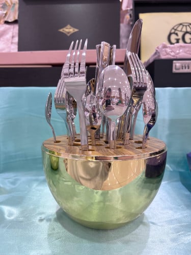 طقم ملاعق 24 قطعه 6 شخص