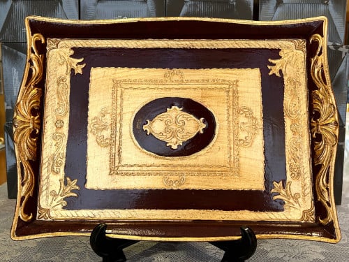 صينيه خشب ايطالي