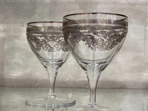 Crystal cups 6 pieces