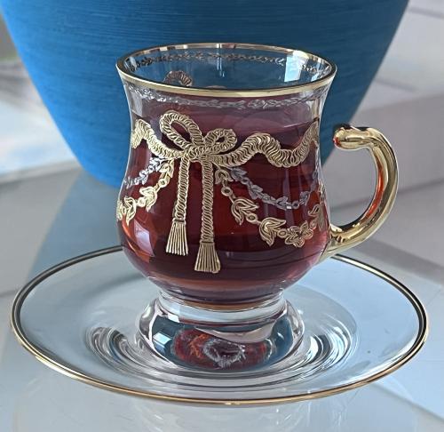 بيالات كريستال ليرر  ٦ قطعه