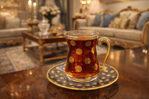 طقم كريستال ليزر ٦ قطعه