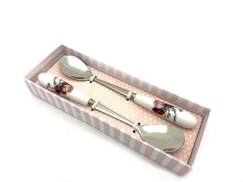 طقم ملاعق حلا 2 قطعه