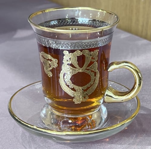 طقم كريستال 76 قطعه ليزر