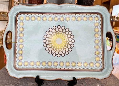 صينيه خشب حجم كبير