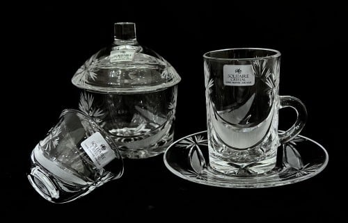 Crystal set for 12 people