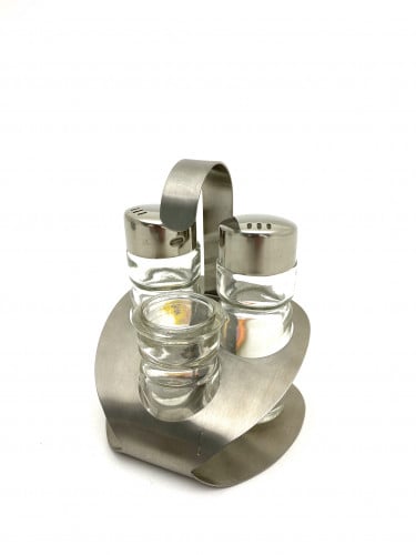 Salt & Pepper Set Stainless Steel