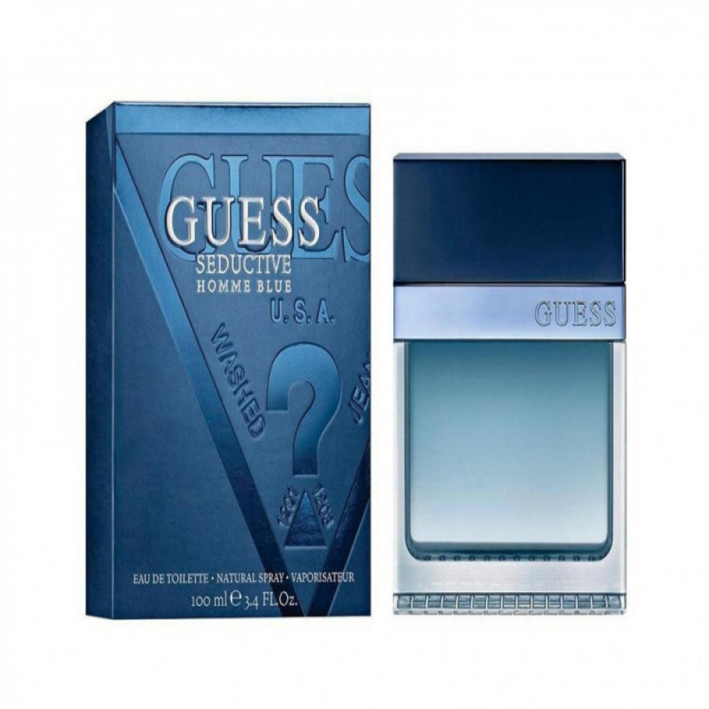 guess seductive homme blue eau de toilette 100ml