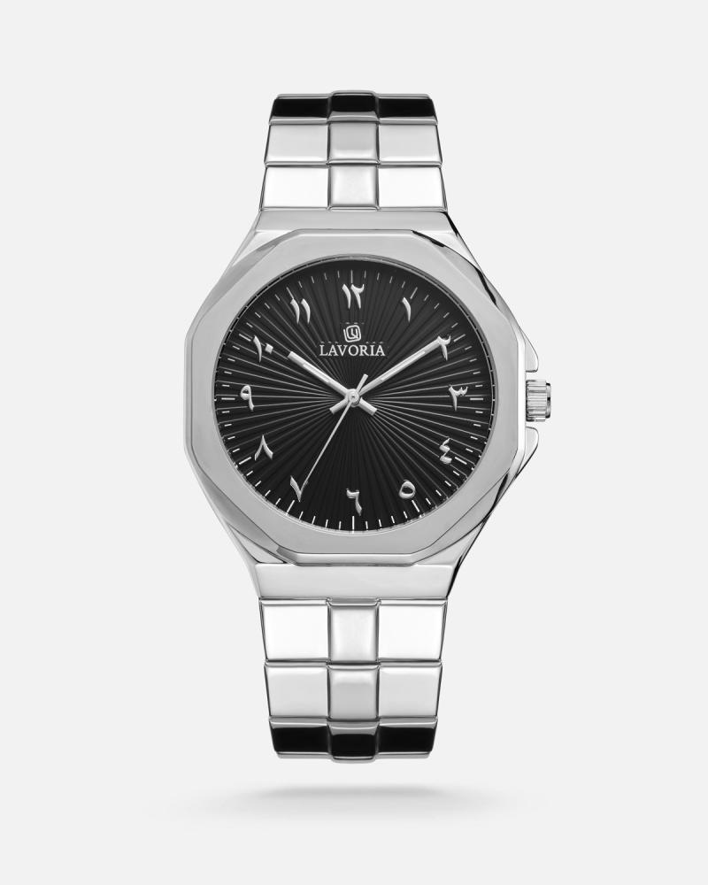 ساعة رجالية بسير ستيل فاخر