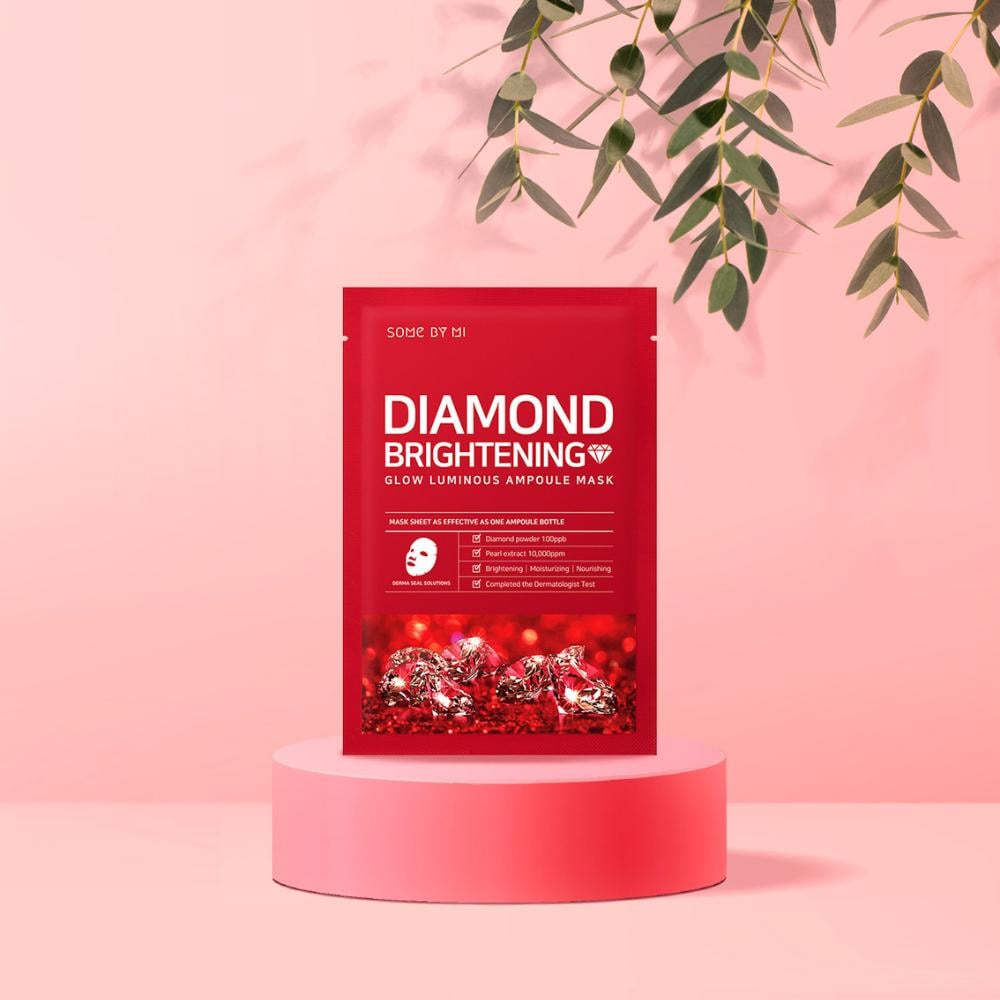 قناع الألماس الأحمر لتفتيح البشرة 1قناع