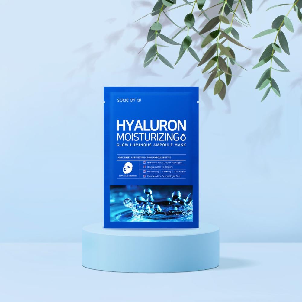 قناع الهيالورونيك جلو لومينوس - لترطيب البشرة من سوم باي مي - 25 جم