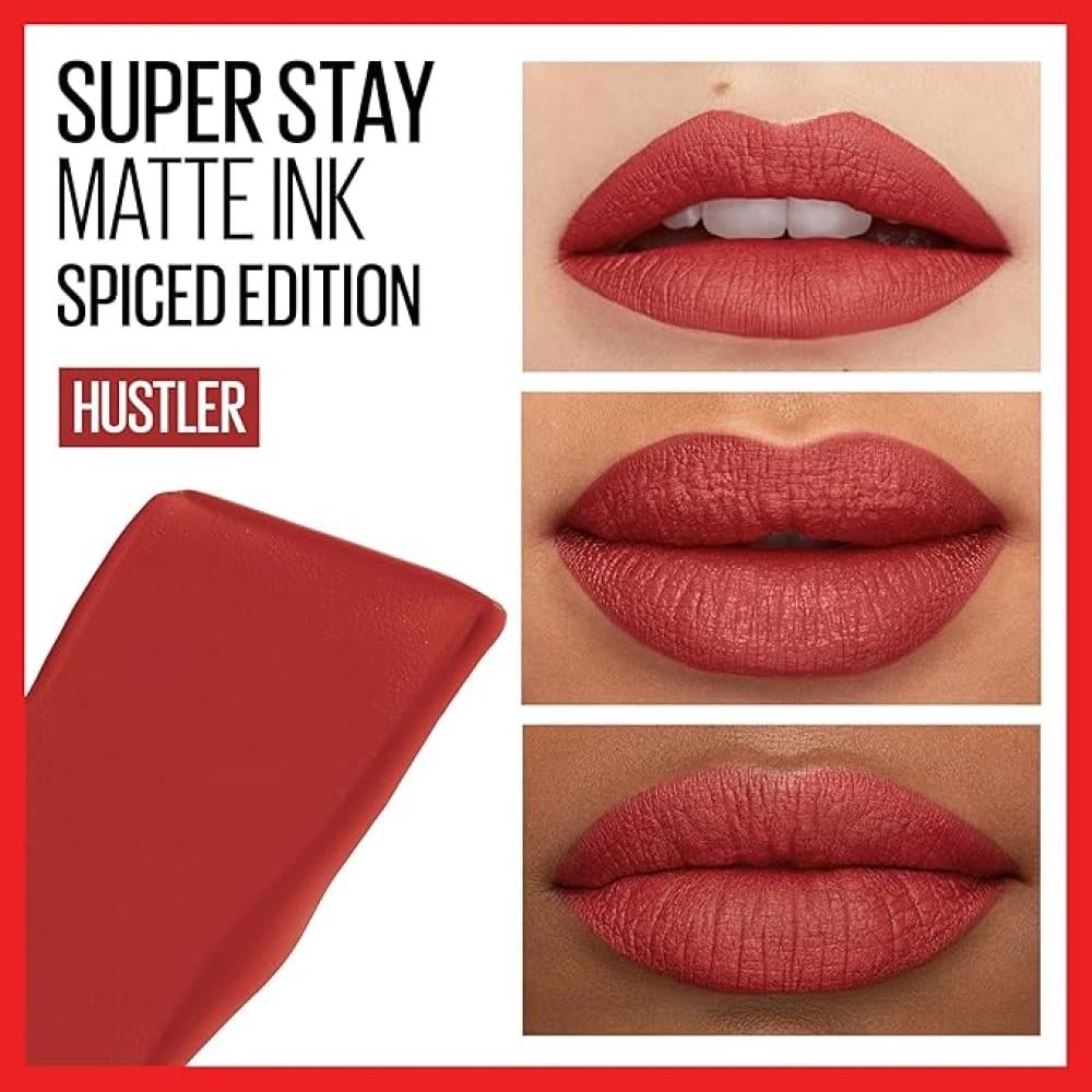 Maybelline New York Superstay Matte Ink Liquid Lipstick 335 Hustler Donella offers the best deals for skin care and cosmetics