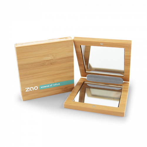 مرآة صغيرة من الخيزران