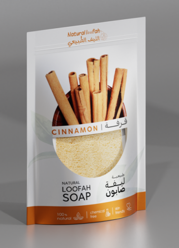 ليفة صابون القرفة