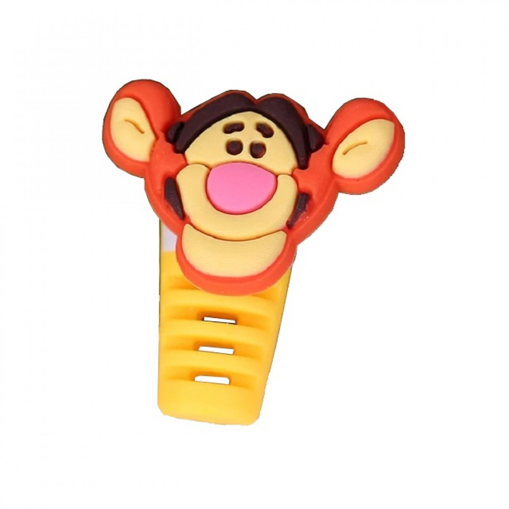 حامي كيبل سيليكون اشكال كرتونية المستخدم الرقمي