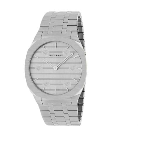 ساعة مربعة رسمية فاخرة تصميم قوتشي  رجالي من فاندربلو