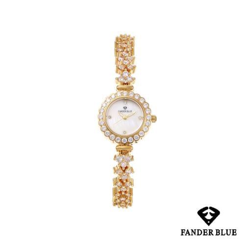 ساعة سهرة فص زركون نسائية من FANDER BLUE