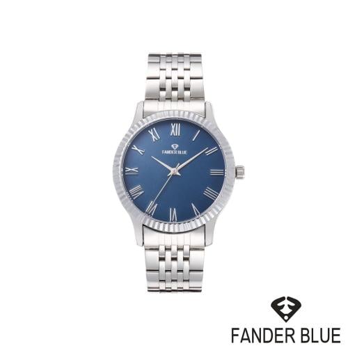 ساعة دائرية رسمية فاخرة تصميم كلاسيكي رجالي من فاندربلو