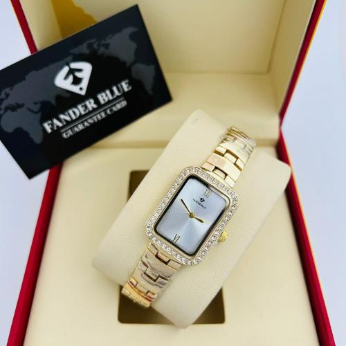 ساعة رسمية مستطيلة نسائية من فاندربلو