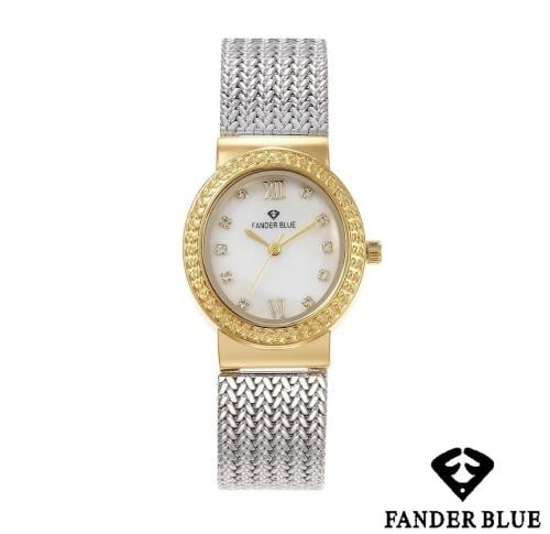 ساعة رسمية بحزام حسير نسائي من FANDER BLUE