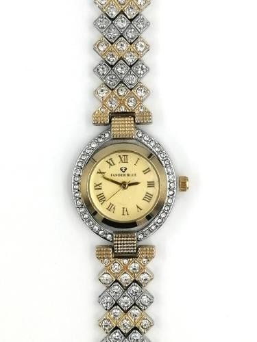 ساعة سهرة كرستال تصميم كارتييه نسائي من فاندربلو