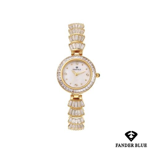 ساعة سهرة فص زركون نسائية من FANDER BLUE