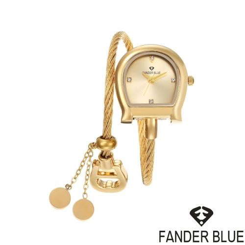 ساعة سوار فخم بلمسة مجوهرات تصميم آقنر من فاندربلو