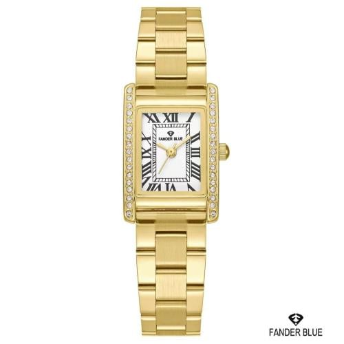 ساعة مستطيلة رسمية  تصميم كارتييه تانك سولو نسائي من فاندربلو